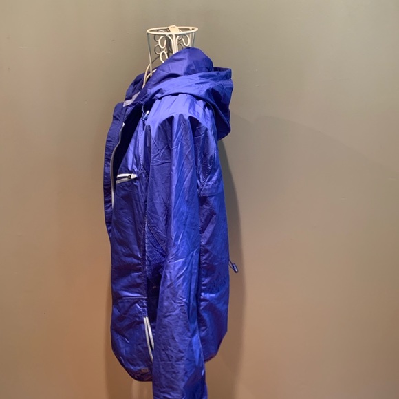 LAYER 8 Windbreaker - Purple Zip-Up with Pockets - Picture 2 of 7